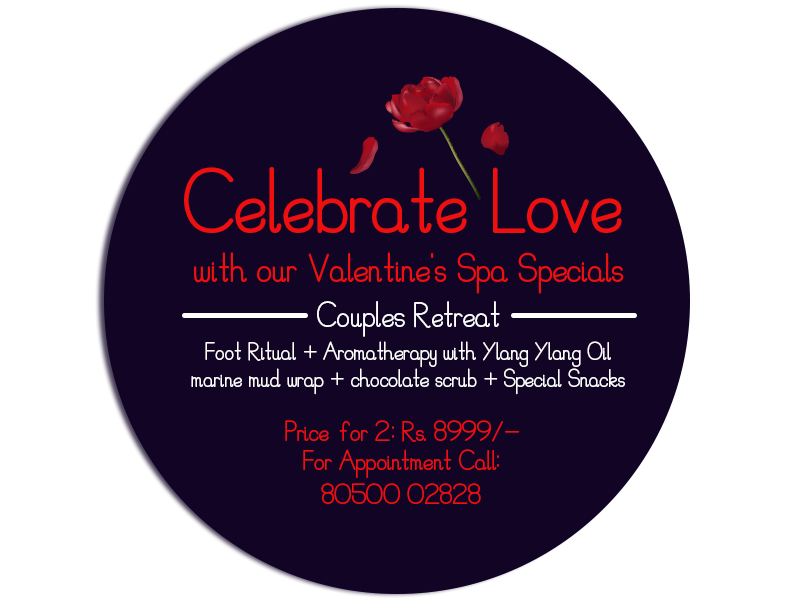 valentines day spa special offer